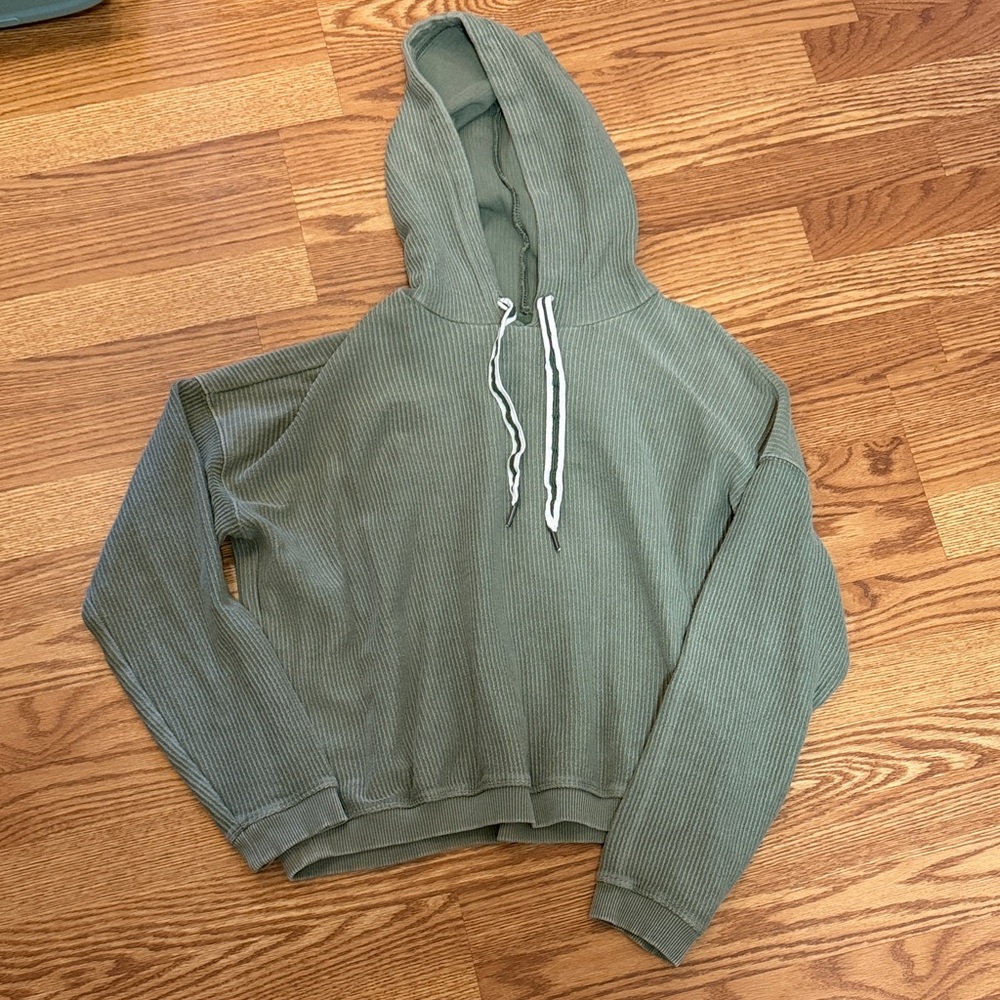 Aerie cropped summer hoodie